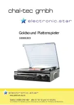 Electronic.Star Chal-tec 10006303 Manual preview