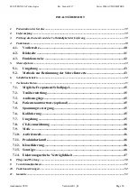 Preview for 38 page of Electronica Technologies 9910 Manual For Use