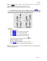 Предварительный просмотр 28 страницы electronica EL 750 Operational Manual