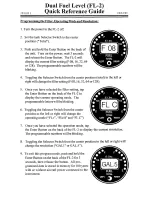 Electronics International FL-2 Quick Reference Manual preview