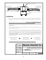 Preview for 33 page of Electronics International MVP-50P Installation Instructions Manual