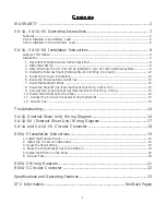 Preview for 5 page of Electronics International RSVA-3 Operating And Installation Instructions