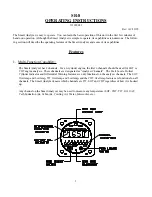 Предварительный просмотр 5 страницы Electronics International SR-8A Operating And Installation Instructions