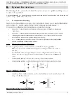 Предварительный просмотр 11 страницы Electronics Line Commpact Installation Manual