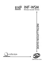 Electronics Line Infinite INF-WSM Installation Manual предпросмотр