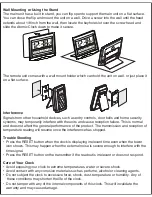 Preview for 7 page of Electronics Tomorrow Ltd. 790E90712 Instruction Manual