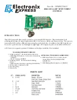 Предварительный просмотр 1 страницы Electronix Express 32PMW270033 Assembly Instructions