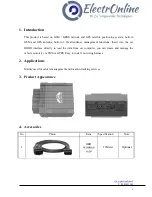 Предварительный просмотр 4 страницы ElectrOnline TK306A User Manual