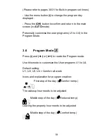 Preview for 19 page of Electrorad 4 Zones RF Programmer Installation & Operation Manual