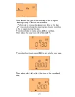 Preview for 21 page of Electrorad 4 Zones RF Programmer Installation & Operation Manual