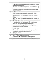 Preview for 28 page of Electrorad 4 Zones RF Programmer Installation & Operation Manual