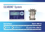 Предварительный просмотр 1 страницы ELECTROSEA CLEARLINE CL-2000-X2.0 Operation Manual