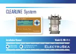 ELECTROSEA CLEARLINE CL-990-X1.5 Installation Manua preview