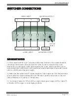 Предварительный просмотр 2 страницы Electrosec VCS-4 User Manual