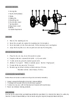 Предварительный просмотр 7 страницы ELECTROTEK ET-F17TF Instruction Manual