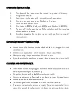 Preview for 16 page of ELECTROTEK ET-QH13 Instruction Manual