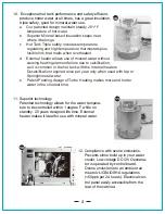 Preview for 4 page of Electrotemp Technologies Estratto 8LCH-KK-SC-SSM Manual