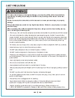 Preview for 8 page of Electrotemp Technologies Estratto 8LCH-KK-SC-SSM Manual