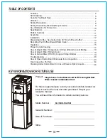 Preview for 10 page of Electrotemp Technologies Estratto 8LCH-KK-SC-SSM Manual