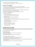 Preview for 17 page of Electrotemp Technologies Estratto 8LCH-KK-SC-SSM Manual