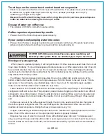 Preview for 22 page of Electrotemp Technologies Estratto 8LCH-KK-SC-SSM Manual