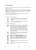 Предварительный просмотр 5 страницы Electrothermal IA 9100 Instruction Book