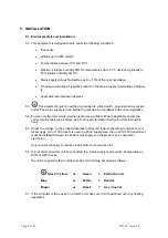 Preview for 8 page of Electrothermal MC227 Manual