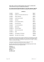 Preview for 2 page of Electrothermal MH8516 Instruction Book