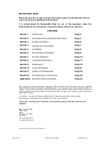 Preview for 2 page of Electrothermal STEM RS1000 Instruction Book