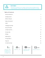 Preview for 2 page of Electrovaya POWERPAD 2400 DC Safety Instruction & User Manual