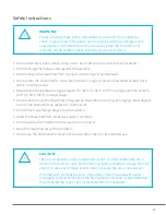 Preview for 3 page of Electrovaya POWERPAD 2400 DC Safety Instruction & User Manual