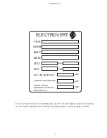 Предварительный просмотр 3 страницы Electrovert Aquastrom 200 Instruction Manual