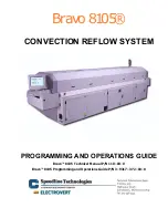 Electrovert Bravo 8105 Programming And Operations Manual предпросмотр