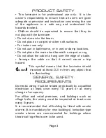 Preview for 3 page of Electrovision NJ174 COTO CIRC User Manual