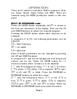 Preview for 4 page of Electrovision NJ174 COTO CIRC User Manual