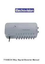 Electrovision T103ED Manual preview