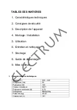 Предварительный просмотр 19 страницы Electrum REI540122 Instruction Manual