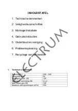 Предварительный просмотр 4 страницы Electrum TSH912LX Instructions Manual