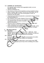 Preview for 8 page of Electrum TSH912LX Instructions Manual