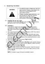 Предварительный просмотр 25 страницы Electrum TSH912LX Instructions Manual