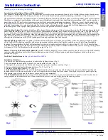 eLEDing EE800W-RH Series Installation Instruction предпросмотр