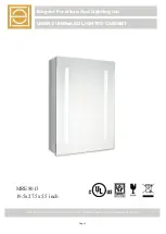 Предварительный просмотр 1 страницы Elegant Furniture And Lighting Elixir MRE8013 User Manual