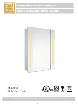 Elegant Furniture And Lighting MRE8001 User Manual preview