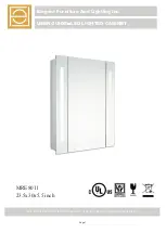 Elegant Furniture And Lighting MRE8011 User Manual предпросмотр