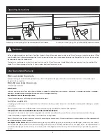 Предварительный просмотр 4 страницы ELEGANT HOME CORDLESS ROMAN SHADE Installation Instructions