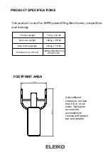 Предварительный просмотр 3 страницы Eleiko 3061190 Quick Start Manual