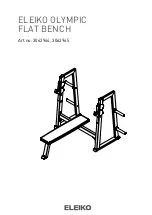 Предварительный просмотр 1 страницы Eleiko 3062964 Installation Manual