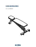 Eleiko 3080001 User Manual preview