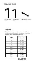 Preview for 5 page of Eleiko 3085102 Manual