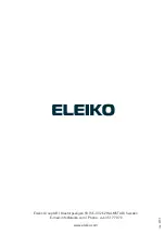 Preview for 24 page of Eleiko 3085564 Manual